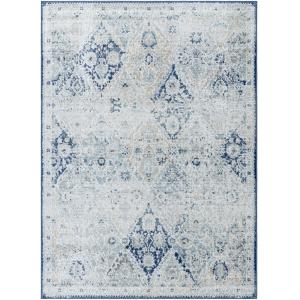 Tapis Vintage Oriental Bleu/Gris 200x275