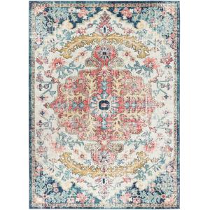 Tapis Vintage Oriental Bleu/Rouge 200x275