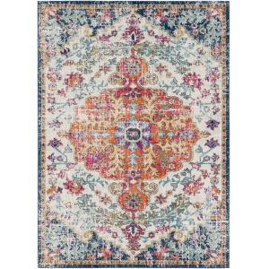 Tapis Vintage Oriental Multicolore/Orange 140x200