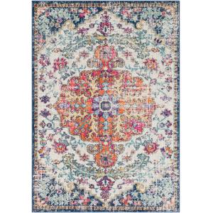 Tapis Vintage Oriental Multicolore/Orange 80x150