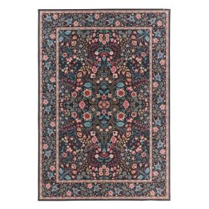Tapis vintage oriental noir 160x220 cm
