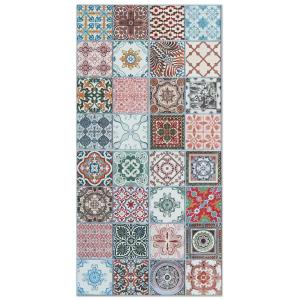 Tapis vinyle carreaux ciments nijar multicolore 120x160cm