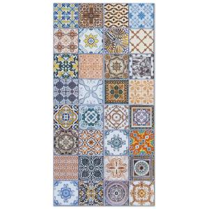 Tapis vinyle carreaux ciments nijar original 120x160cm