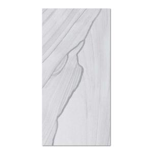 Tapis vinyle marbre gris 40x80cm