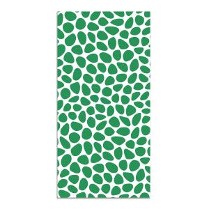 Tapis vinyle motif pavée vert 120x160cm