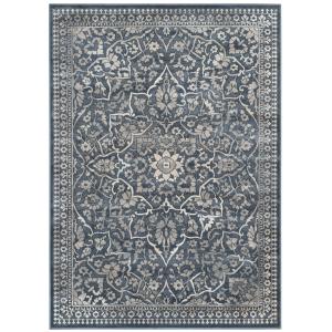 Tapis Viscose Bleu 122 X 170 cm