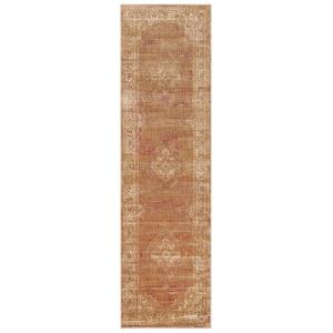 Tapis Viscose Marron 66 X 244 cm