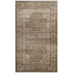Tapis Viscose Marron 99 X 170 cm