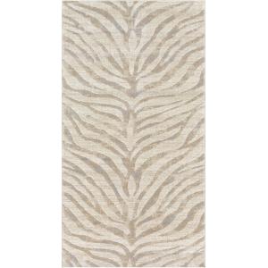 Tapis Zébré Bohème Gris/Beige 80x150
