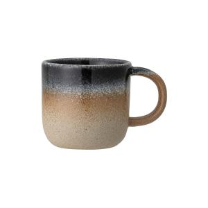 Tasse en grès multicolore