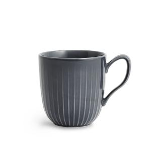 Tasse en porcelaine anthracite 33cl