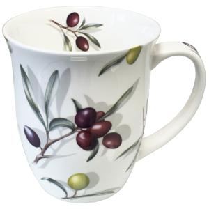 Tasse en porcelaine délicieuses olives