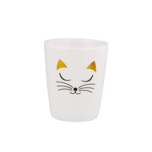 Tasse espresso  blanc porcelaine 5 x 0 x 6 cm