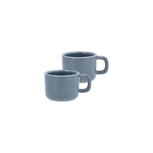 Tasse espresso en porcelaine bleu