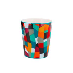 Tasse espresso  multicolore porcelaine 5 x 0 x 6 cm