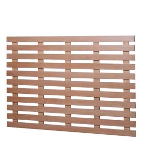 Tête de lit 160 en bois finition noyer