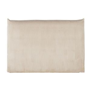 Tête de lit 160 en velours beige