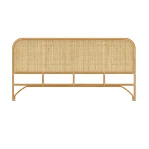 Tête de lit 180 cm en rotin naturel