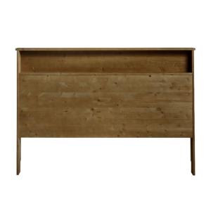Tête de lit avec rangement 135 cm marron