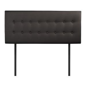 Tête de lit capitonnée  140x110 cm   Gris  140x190 cm