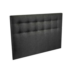 Tete de lit capitonnée Anthracite 140x115 cm