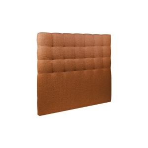 Tete de lit Capitonnée Bouclette Terracotta 200x120