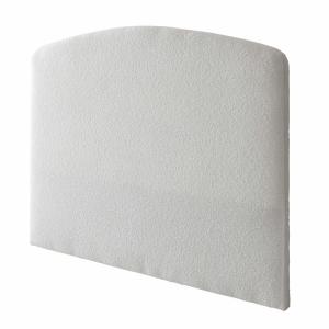 Tête de lit déco bouclette blanche 145 cm