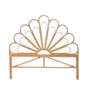 Tête de lit design en rotin 148cm - Naturel