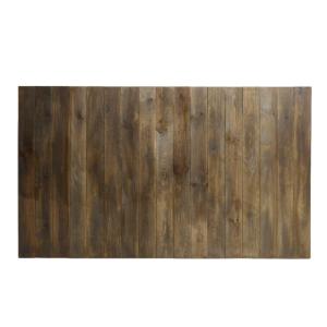 Tête de lit en bois 140 cm marron