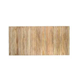 Tête de lit en bois beige L 158 cm