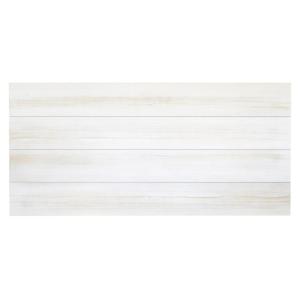 Tête de lit en bois couleur blanche décapé 160x80cm