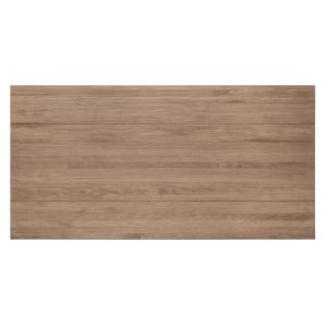 Tête de lit en bois couleur chêne foncé 180x80cm