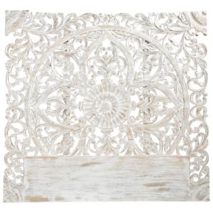 Tête de lit en bois de manguier sculpté pour couchage 180 b…