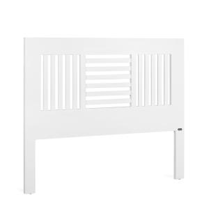 Tête de lit en bois de mindi blanc L 165 cm