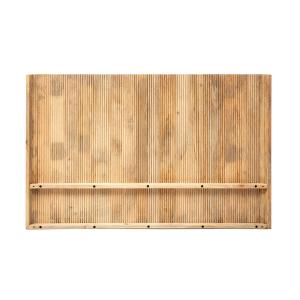 Tête de lit en bois marron 167x11 cm