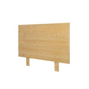 Tête de lit en bois massif de sapin naturel 140 cm