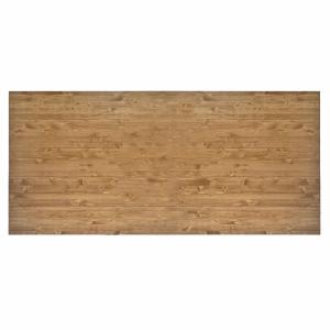 Tête de lit en bois massif marron clair 180x75cm