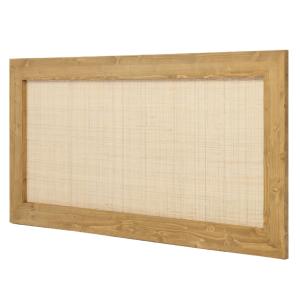 Tête de lit en bois pour lit de 90 cm couleur marron clair