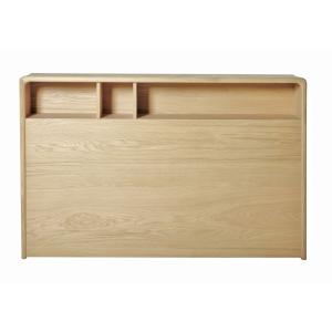 Tête de lit en chêne pour couchage 160 avec rangements