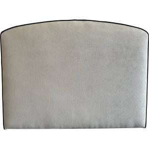 Tête de lit en tissu beige 160 cm