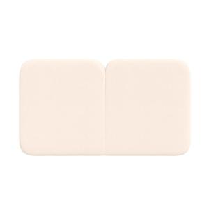 Tête de lit en tissu blanc 160 cm