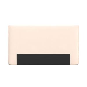 Tête de lit en tissu blanc déhoussable 160 cm