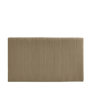 Tête de lit en tissu chenille L153 cm - Taupe