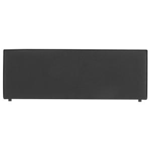 Tête de lit en tissu chiné noir 160 cm