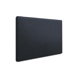 Tête de lit en velours bleu foncé 120x160x10