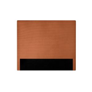 Tête de lit en velours côtelé 140cm - Terracotta