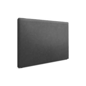 Tête de lit en velours gris foncé 120x160x10
