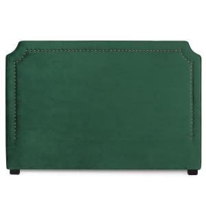 Tête de lit en velours vert 180cm