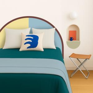 Tête de lit - intissé 225g/m² - pré-encollé - Jaune - 110x1…