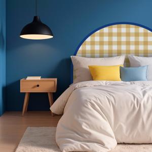 Tête de lit - intissé 225g/m² - pré-encollé - Jaune - 110x1…